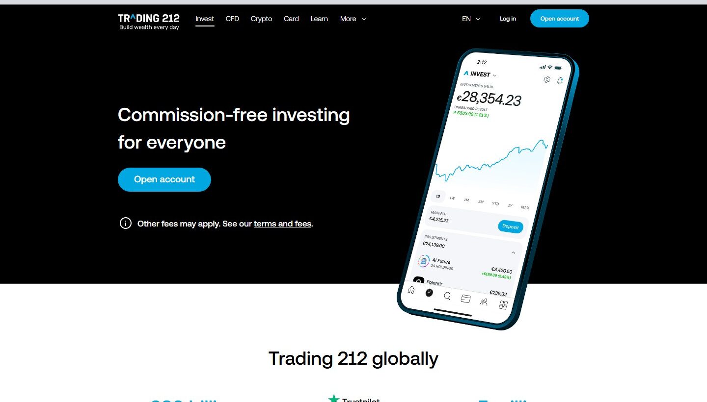 Avis sur Trading212 2026