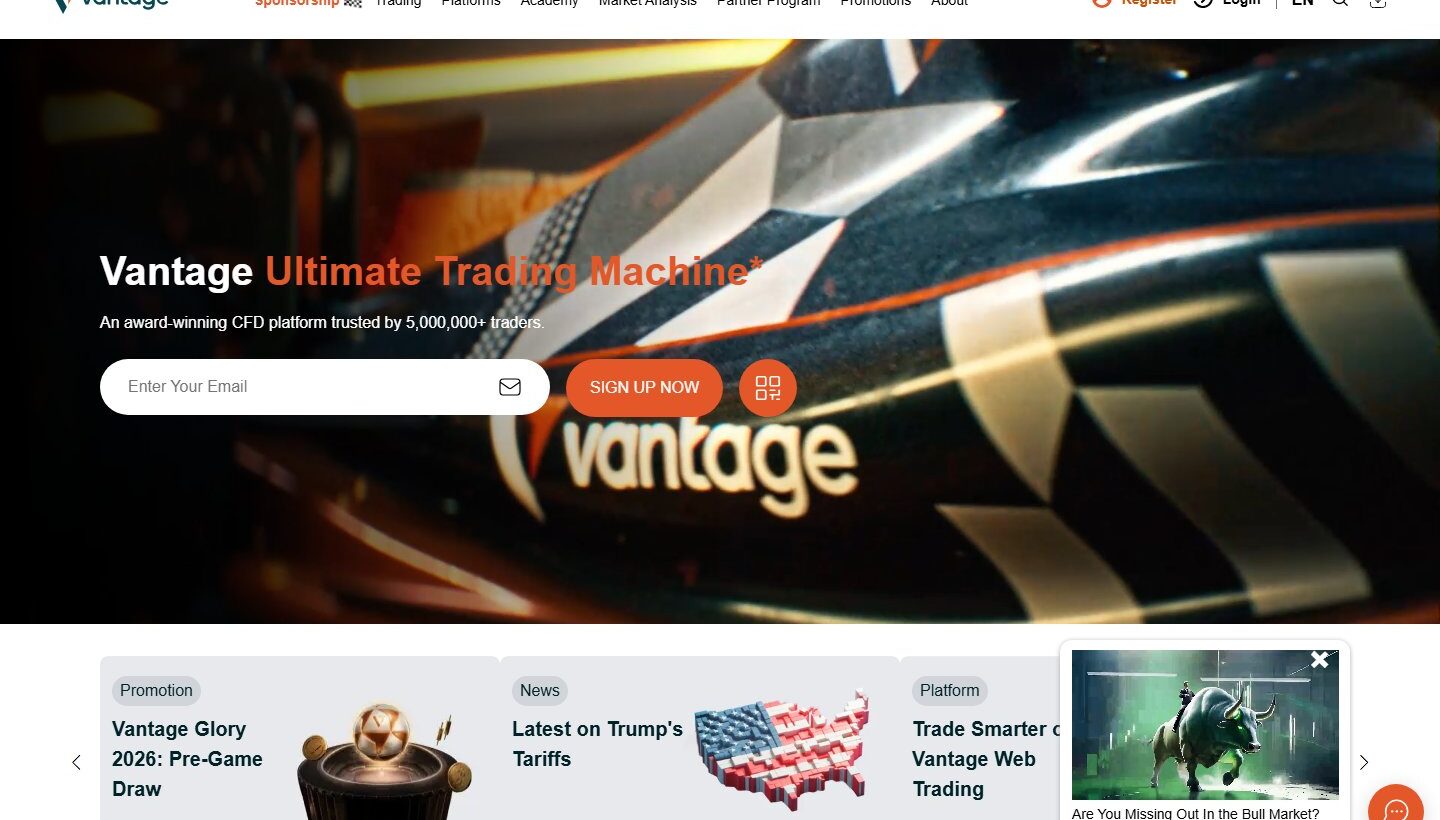 Avis sur VantageFX 2026